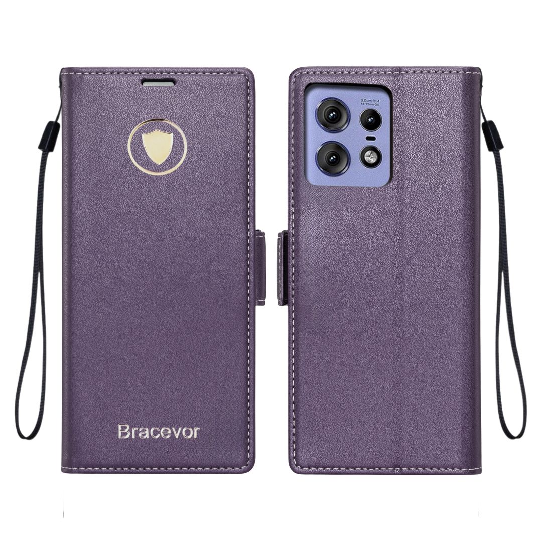 Edge 50 Pro Custodia Flip Motorola - Cover Portafoglio Pelle Con Supporto Motorola Edge 50 Pro 12/512 Gb - Foto 5