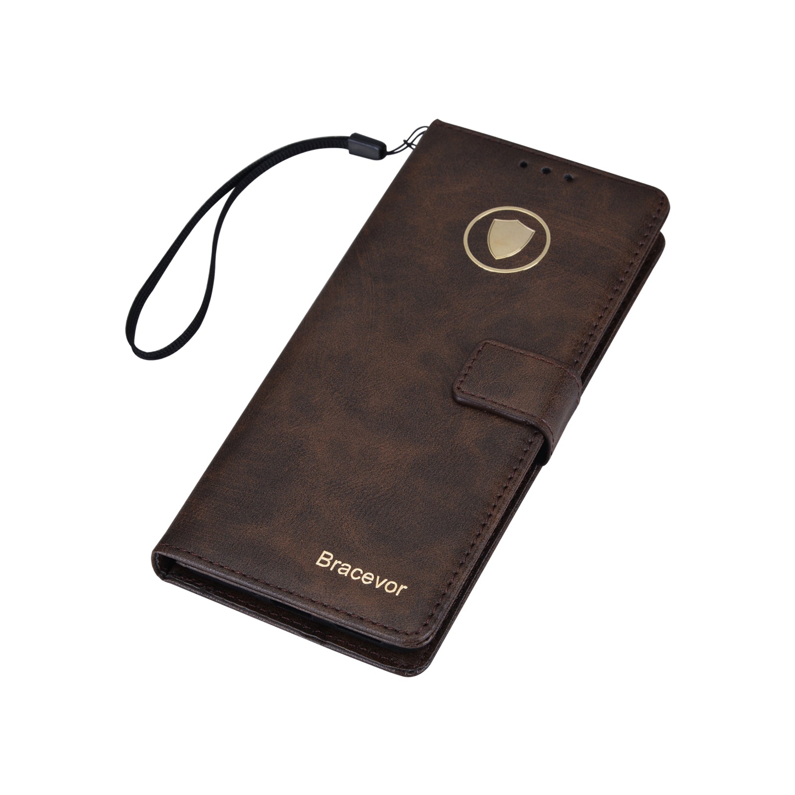 Bracevor Premium Design Flip Cover case for Oneplus 11 5G - Dark Brown