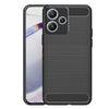 Bracevor Back Cover for Xiaomi Redmi 12 5G (Black) | Brushed Texture | Rugged Armor Cover