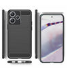 Bracevor Back Cover for Xiaomi Redmi 12 5G (Black) | Brushed Texture | Rugged Armor Cover
