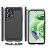 Bracevor Back Cover for Xiaomi Redmi Note 12 (Black) | Brushed Texture | Rugged Armor Cover