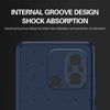 Bracevor Back Cover for Xiaomi Redmi 12C (Black) | Brushed Texture | Rugged Armor Cover