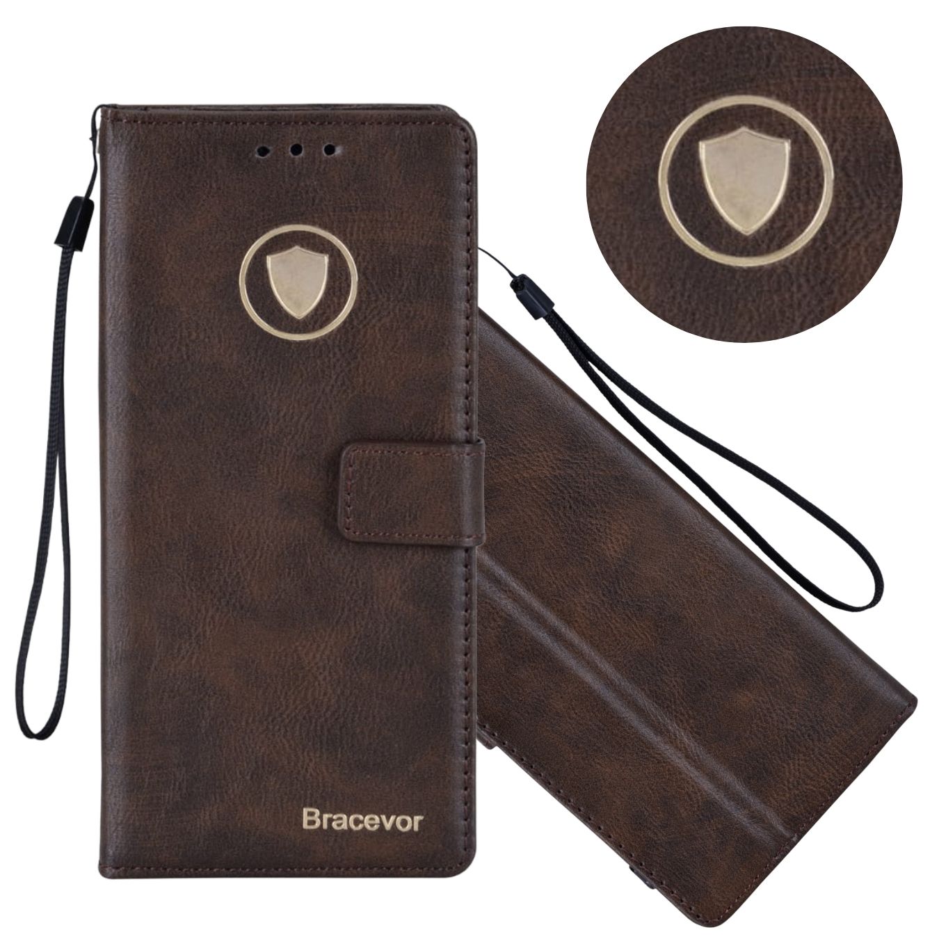 Bracevor Premium Design Flip Cover case for Apple iPhone 15 Pro