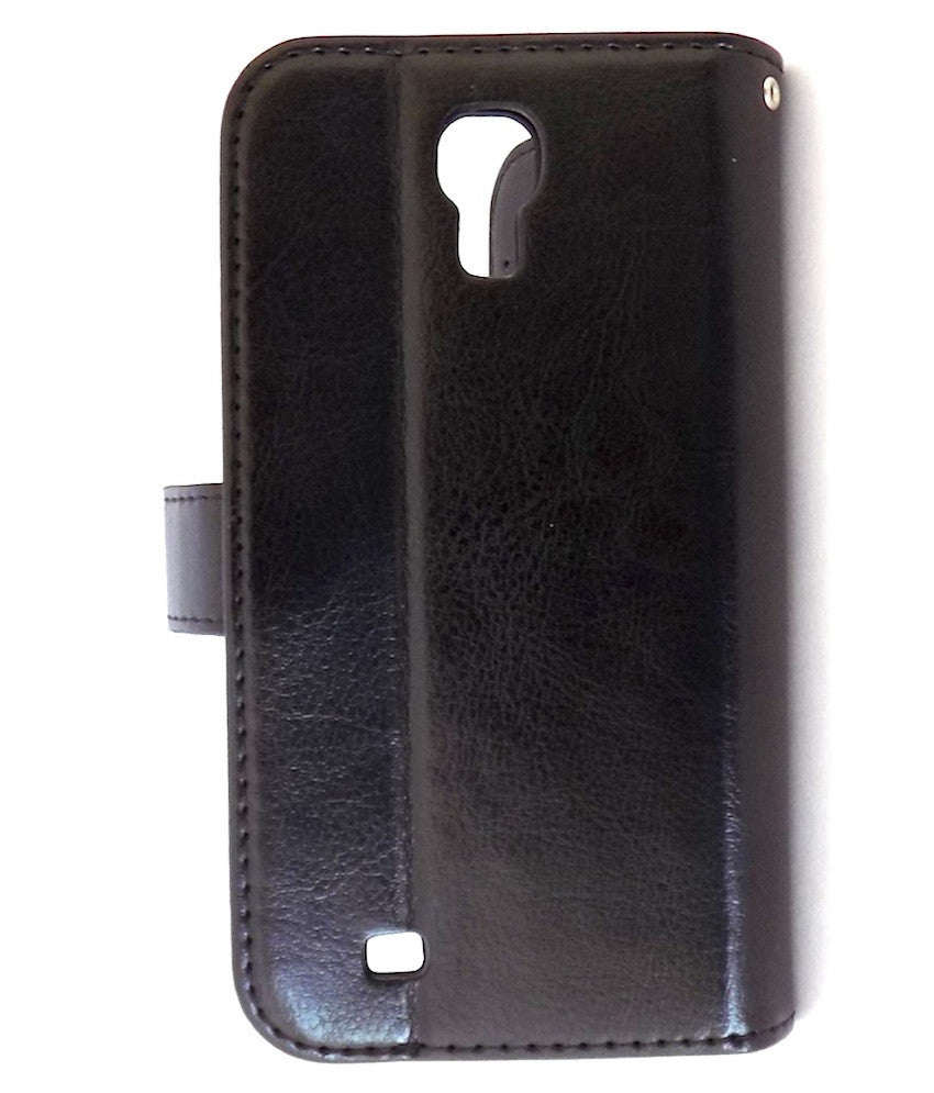 Bracevor Deluxe Black Samsung Galaxy S4  i9500 Wallet Leather Case 4