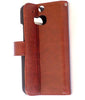 Bracevor Executive Brown HTC One M8 Wallet Leather Case 4