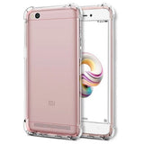 Bracevor Flexible Shockproof TPU Cushioned Edges for Xiaomi Redmi 5A (Transparent)