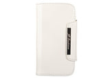 Glossy White Leather Wallet Leather Case for Samsung Galaxy S3 i9300