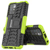 Bracevor Shockproof Xiaomi Redmi 10 Prime Hybrid Kickstand Back Case Defender Cover -(Military Green)