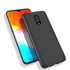 Bracevor Karbon Back Cover for Oneplus 6T & One Plus 6T | Anti-Slip Protective Hybrid Case | Sleek Design - Black
