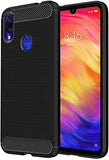 Bracevor Back Cover for Xiaomi Redmi Note 7 |7 Pro | Note 7S (Black) | Brushed Texture | Rugged Armor Cover