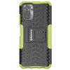 Bracevor Shockproof Xiaomi Redmi Note 10 / Xiaomi Redmi Note 10S Hybrid Kickstand Back Case Defender Cover - Military Green