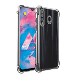 Bracevor Flexible Shockproof TPU Cushioned Edges for Samsung Galaxy M30 (Transparent)