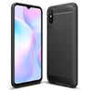 Bracevor Back Cover for Xiaomi Redmi 9A | 9i (Black) | Brushed Texture | Rugged Armor Cover
