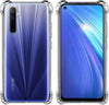 Bracevor Flexible Shockproof TPU Cushioned Edges for Realme 6 (Transparent)