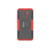 Bracevor Shockproof Xiaomi Poco F1 Hybrid Kickstand Back Case Defender Cover - Red