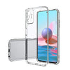 Bracevor Flexible Shockproof TPU Cushioned Edges for Xiaomi Redmi note 10 pro/ redmi note 10 pro max (Transparent)