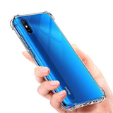 Bracevor Flexible Shockproof TPU Cushioned Edges for Xiaomi Redmi 9A | 9i (Transparent)