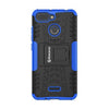 Bracevor Shockproof Xiaomi Redmi 6A |6 Hybrid Kickstand Back Case Defender Cover - Blue