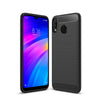 Bracevor Back Cover for Redmi 7/Y3 (Black) | Brushed Texture | Rugged Armor Cover