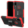 Bracevor Shockproof Xiaomi Redmi Note 7 |7 Pro | Note 7S Hybrid Kickstand Back Case Defender Cover - Blue