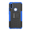 Bracevor Shockproof Redmi Y2 Hybrid Kickstand Back Case Defender Cover - Blue