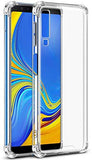 Bracevor Flexible Shockproof TPU Cushioned Edges for Samsung Galaxy A7 2018 (Transparent)
