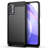 Bracevor Back Cover for Xiaomi Redmi 9 Power (Black) | Brushed Texture | Rugged Armor Cover