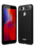 Bracevor Back Cover for Xiaomi Redmi 6 (Black) | Brushed Texture | Rugged Armor Cover