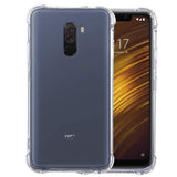 Bracevor Flexible Shockproof TPU Cushioned Edges for Xiaomi Poco F1 (Transparent)