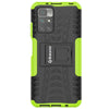 Bracevor Shockproof Xiaomi Redmi 10 Prime Hybrid Kickstand Back Case Defender Cover -(Military Green)