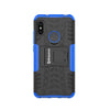 Bracevor Shockproof Xiaomi Redmi 6 Pro Hybrid Kickstand Back Case Defender Cover - Blue