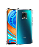 Bracevor Flexible Shockproof TPU Cushioned Edges for Xiaomi Redmi Note 9 Pro | Note 9 Pro Max | Poco M2 Pro (Transparent)