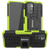 Bracevor Shockproof Xiaomi Redmi 10 Prime Hybrid Kickstand Back Case Defender Cover -(Military Green)