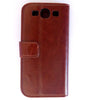 Bracevor Executive Brown Samsung Galaxy S3  i9300 Wallet Leather Case 3