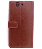 Bracevor Executive Brown Sony Xperia Z L36H Wallet Leather Case 5