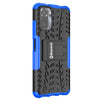 Bracevor Shockproof Xiaomi Redmi Note10/Xiaomi Redmi Note10S Hybrid Kickstand Back Case Defender Cover - Blue