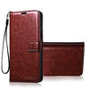 Bracevor Moto G4/ Moto G4 Plus Flip Cover Case | Premium Leather | Inner TPU | Foldable Stand | Wallet Card Slots - Executive Brown