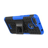 Bracevor Shockproof Xiaomi Redmi 6A |6 Hybrid Kickstand Back Case Defender Cover - Blue