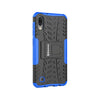 Bracevor Shockproof Samsung Galaxy M10 Hybrid Kickstand Back Case Defender Cover - Blue