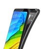 Bracevor Back Cover for Xiaomi Redmi 5 (Black) | Brushed Texture | Rugged Armor Cover