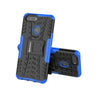 Bracevor Shockproof Oppo Realme 2 Hybrid Kickstand Back Case Defender Cover - Blue