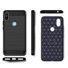 Bracevor Back Cover for Xiaomi Redmi 6 Pro (Black) | Brushed Texture | Rugged Armor Cover