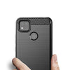 Bracevor Back Cover for Xiaomi Redmi 9 (Black) | Brushed Texture | Rugged Armor Cover