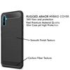 Bracevor Back Cover for Realme C3 (Black) | Brushed Texture | Rugged Armor Cover