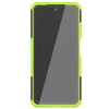 Bracevor Shockproof Xiaomi Redmi 10 Prime Hybrid Kickstand Back Case Defender Cover -(Military Green)