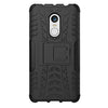 Bracevor Shockproof Xiaomi redmi note 4 Hybrid Kickstand Back Case Defender Cover - Black
