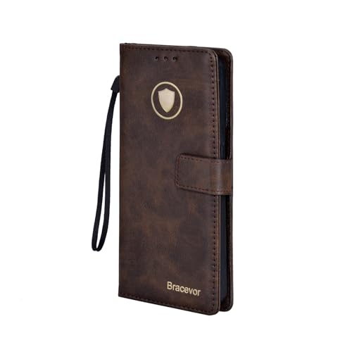 Bracevor Premium Design Flip Cover leather wallet case for Apple iPhone 15 