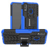 Bracevor Shockproof Honor 8X Hybrid Kickstand Back Case Defender Cover - Blue