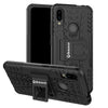 Bracevor Shockproof Xiaomi Redmi Note 7 |7 Pro | Note 7S Hybrid Kickstand Back Case Defender Cover - Black
