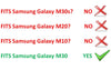 Bracevor Flexible Shockproof TPU Cushioned Edges for Samsung Galaxy M30 (Transparent)